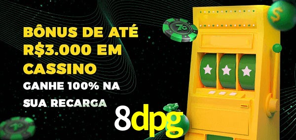 8dpg melhor bônus de depósito